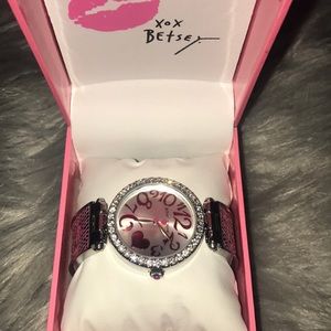 Betsey Johnson never worn watch bracelet